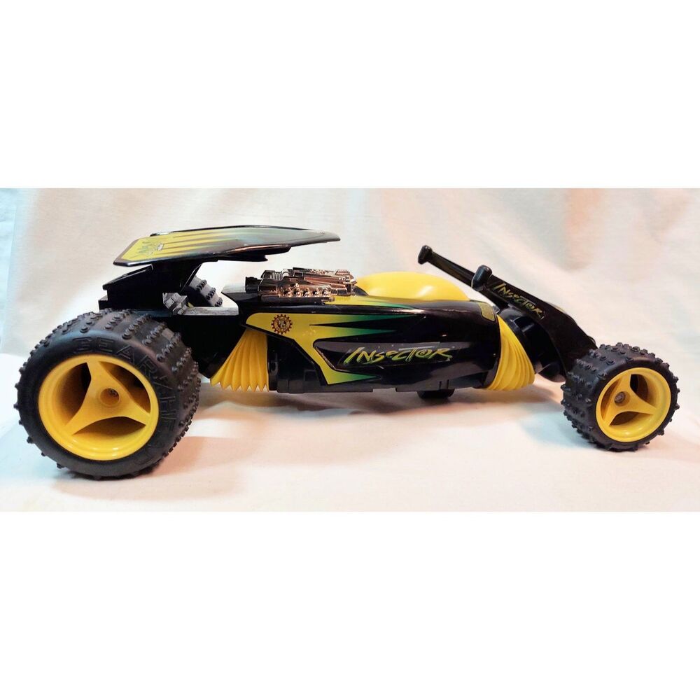 ORGANIC MECHANIX GEAR HEAD Insector RC Car w/ Remote, Battery & Charger *Works